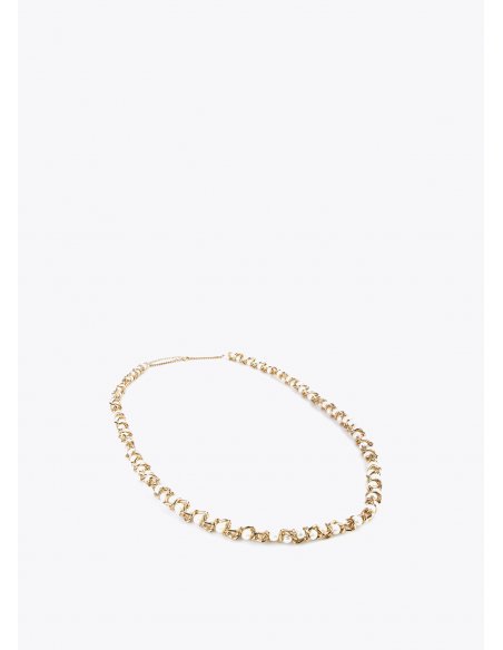 Collier long à maillons et perles Lola Casademunt