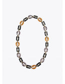Collier long à maillons imprimé animal Lola Casademunt-4