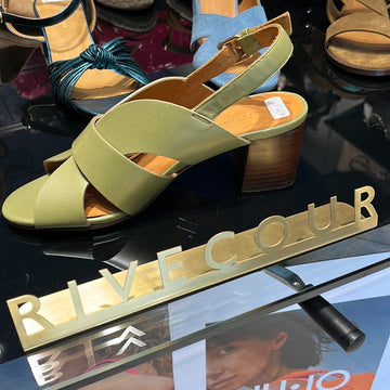 SANDALES 551 CUIR OLIVE