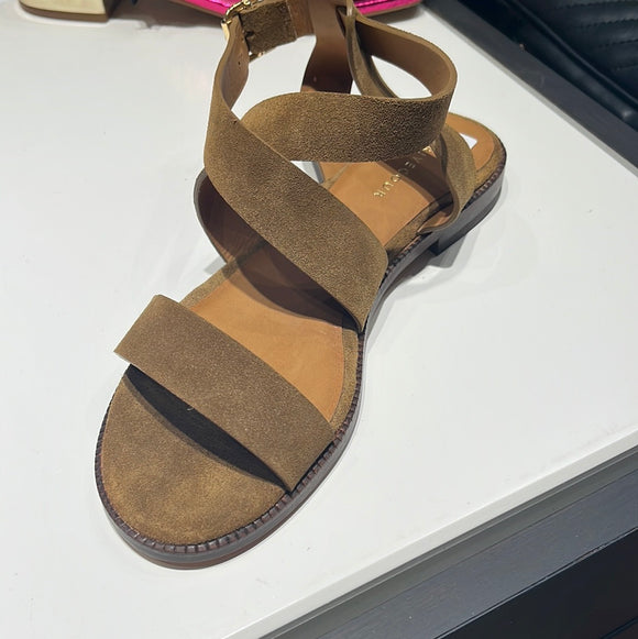SANDALES 202 CUIR ECORCE SUEDE