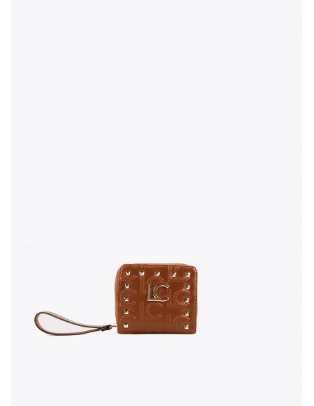 Petit portefeuille camel LC petits clous Lola Casademunt