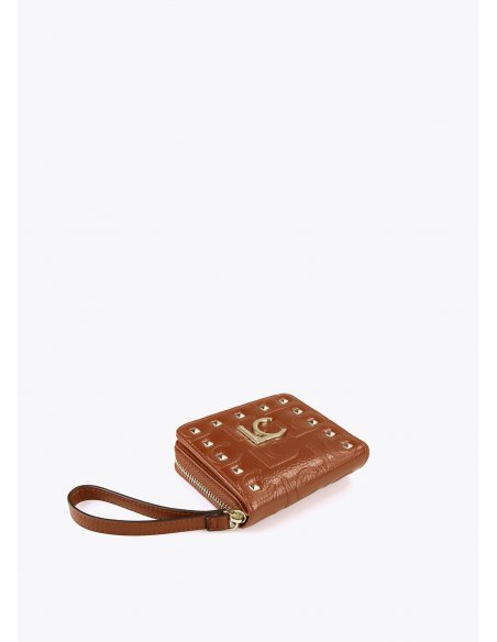 Petit portefeuille camel LC petits clous Lola Casademunt