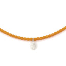 BRACELET-COLLIER 2 en 1 (3 TOURS F ORANGE MADONE)-3