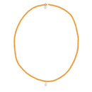 BRACELET-COLLIER 2 en 1 (3 TOURS F ORANGE MADONE)-4