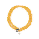 BRACELET-COLLIER 2 en 1 (2 TOURS ADO ET F JAUNE POLAIRE)-1