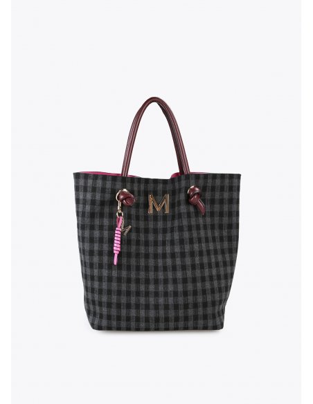 Sac cabas carreaux vichy Lola Casademunt