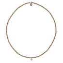 BRACELET-COLLIER 2 en 1 (3 TOURS F CARAMEL SHAMAN)-3