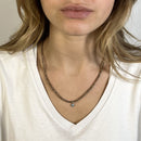 BRACELET-COLLIER 2 en 1 (3 TOURS F CARAMEL SHAMAN)-5