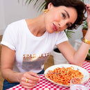 T-Shirt Blanc Spaghetti Gold FAUBOURG 54-5