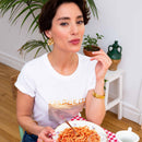 T-Shirt Blanc Spaghetti Gold FAUBOURG 54-2