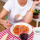 T-Shirt Blanc Spaghetti Gold FAUBOURG 54-3