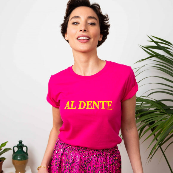 T-Shirt Fuchsia Al Dente FAUBOURG 54