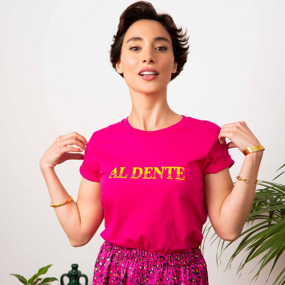 T-Shirt Fuchsia Al Dente FAUBOURG 54