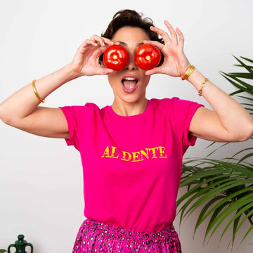 T-Shirt Fuchsia Al Dente FAUBOURG 54
