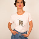 T-Shirt Rock Léopard Rose FAUBOURG 54-2