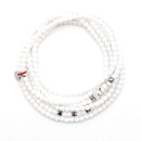 BRACELET-COLLIER 2 en 1 (6 TOURS F BLANC VIR)-5