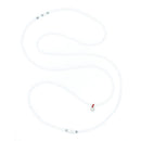 BRACELET-COLLIER 2 en 1 (6 TOURS F BLANC VIR)-3