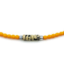 BRACELET-COLLIER 2 en 1 (6 TOURS F ORANGE VIR)-3
