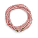 BRACELET-COLLIER 2 en 1 (6 TOURS F ROSE VIR)-5