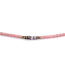 BRACELET-COLLIER 2 en 1 (6 TOURS F ROSE VIR)-4